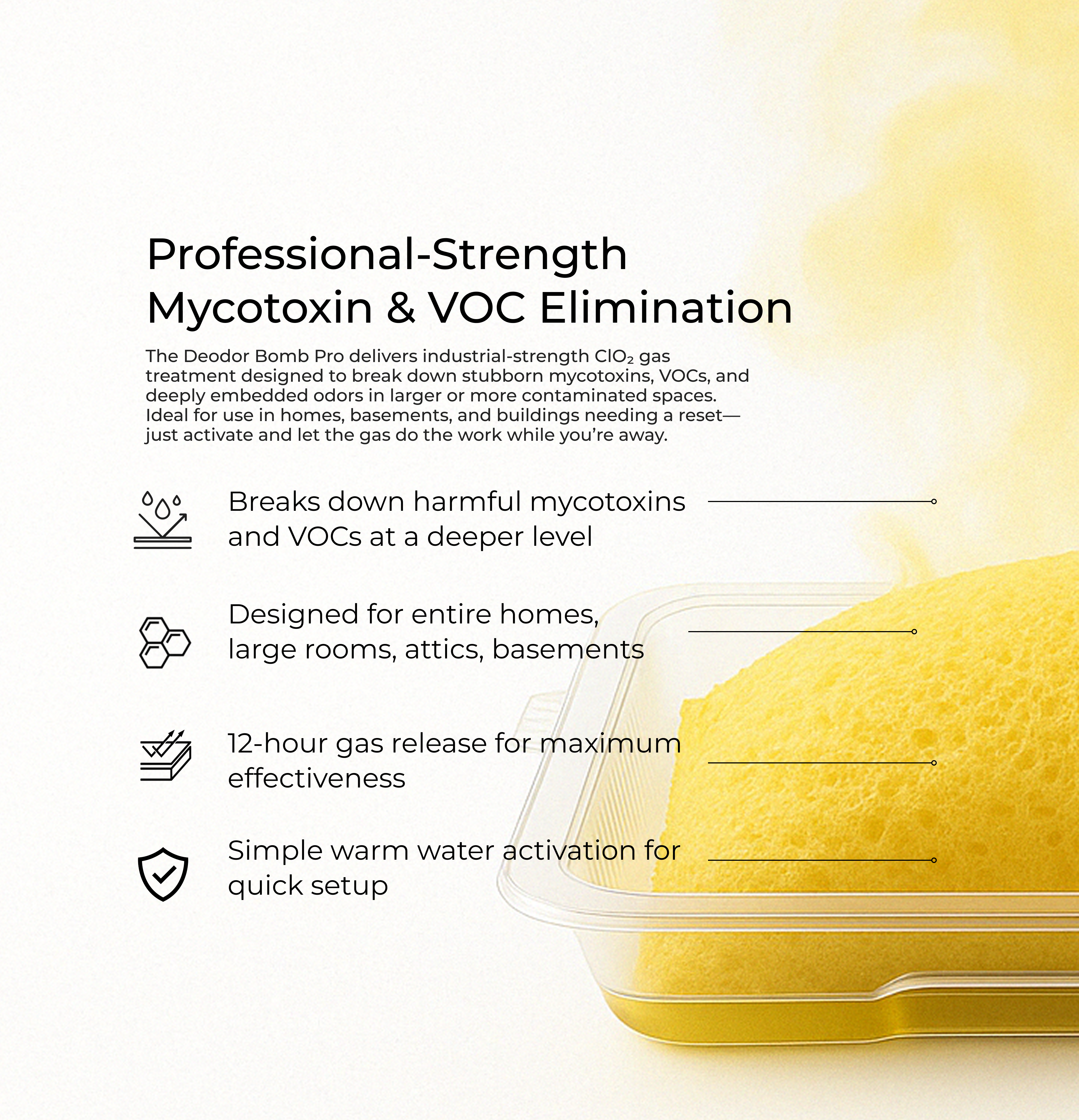 Deodor Bomb Pro - 50g
