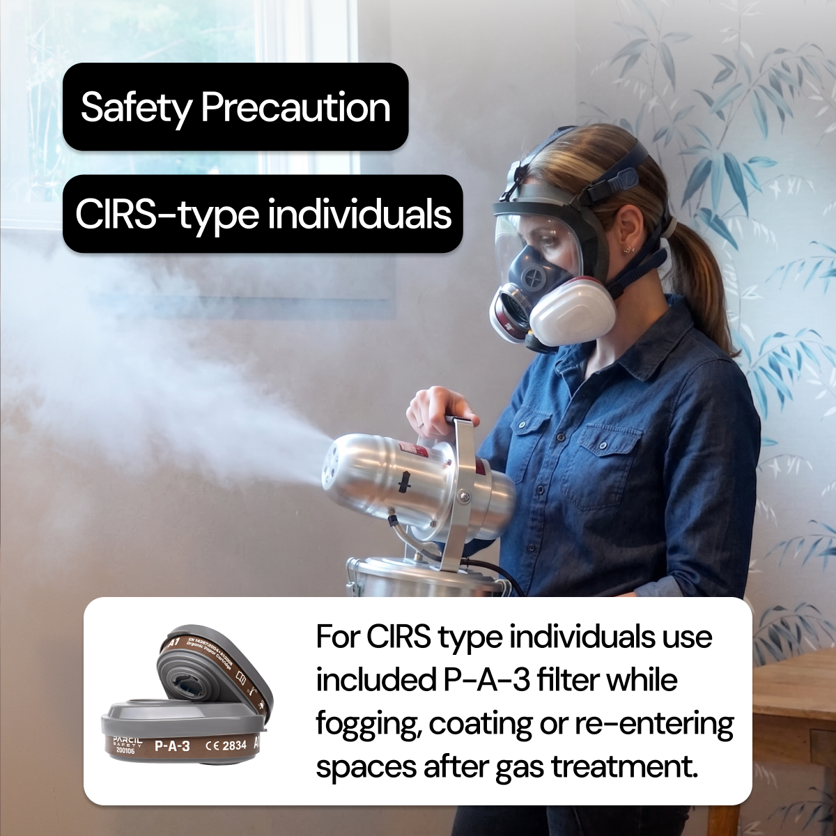 PD-101 Full Face Respirator — Superstratum Featured Bundle with 2 Filters
