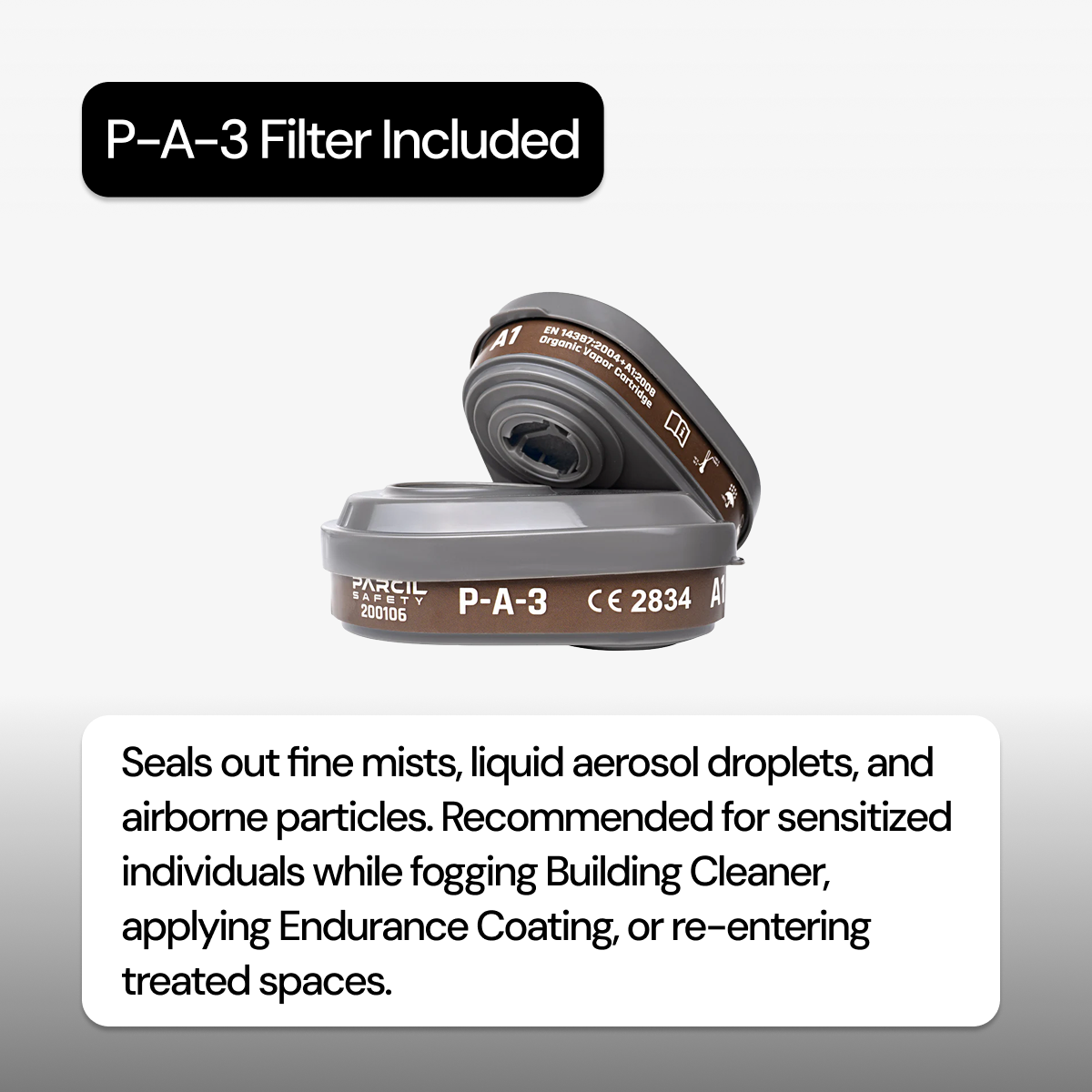 PD-101 Full Face Respirator — Superstratum Featured Bundle with 2 Filters